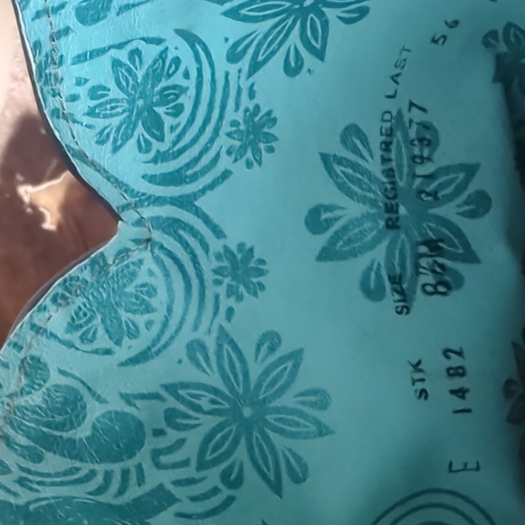 CORRAL E1482 distressed gray floral embroidered snip toe cowgirl boots sz8.5 NWT - Picture 15 of 16